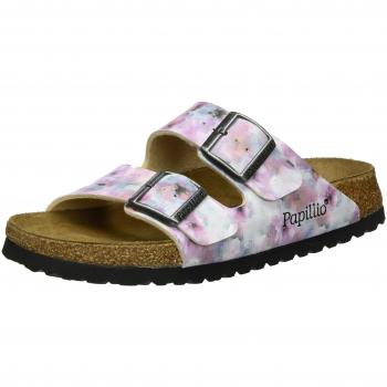 Papillio Damen Arizona Birko-Flor Softfootbed Pantoletten, Mehrfarbig (Pixel Rose Soft), 40 EU