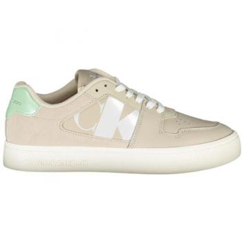 Calvin Klein Women's Beige Polyester Sneaker