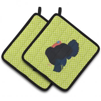 Caroline's Treasures Norfolk Black Turkey Pot Holder