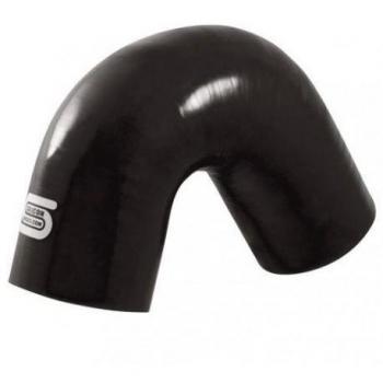 Coude Silicone 135° 19mm Flexible Noir