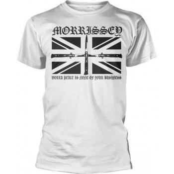 T‑shirt unisexe Morrissey « Flick Knife » – couleur blanche