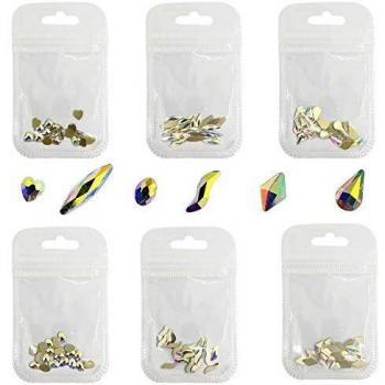 YuCool 120 strass acrylique à dos plat pour décoration d'ongles