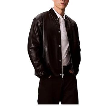 Chaqueta de cuero sintético Calvino Klein para hombres