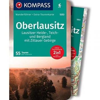 KOMPASS Wanderführer Oberlausitz, Lausitzer Heide-, Teich