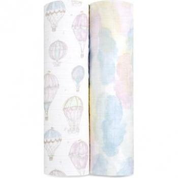 Aden + Anais™ Puck Tovaglioli Skyward 2-Pack