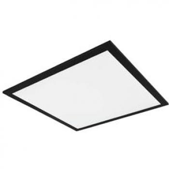 Alpha Éclairage LED Carré Noir 45 cm