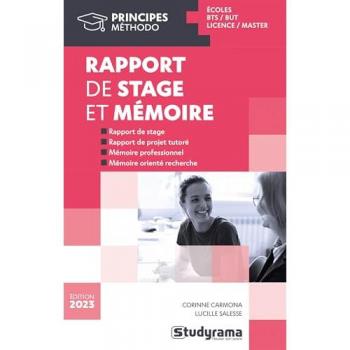 Rapport de stage et mémoire