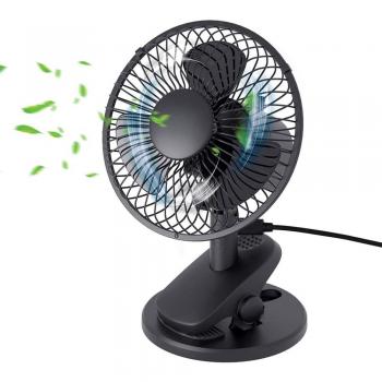 Ventilatore Da Scrivania QINUKER 3 Velocità USB