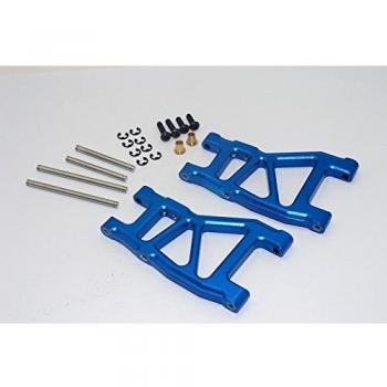 Membre arrière basse suspension en aluminium DT‑03 GPM Tamiya – 1 pièce bleue