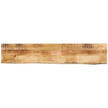 Live Edge Solid Wood Table Top 140x30x2.5 cm Rough Mango vidaXL