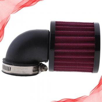 Effizienter Luftfilter für Motorrad mit 90° Sieb
