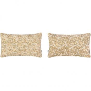 Set de Fundas de Cojín Harrison en Color Mostaza – 30x50cm, 2 Unidades
