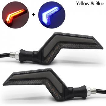 Spirit Beast L22 2pcs Flowing Type LED Turn Signal Lamps for Motorcycles