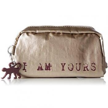 Kipling ROOZIE K12412 Travel Cosmetic Case Gold 17x9x7 cm