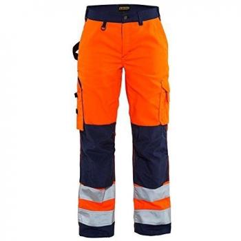 Pantaloni da lavoro visibilità alta 7155 marine 2XL FR(52) SE(C50)