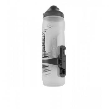 Fidlock Twist Single 800 ml Flasche mit Halter hellgrau
