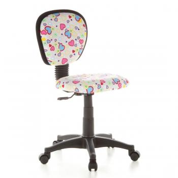 KIDDY TOP DREHSTÜHL KINDER NETZHERZEN BLUME