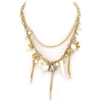 Collar de Diseño 'Elixir' Beige