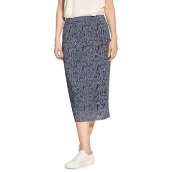 Weicher Maxirock für Damen von CECIL, XXL, blau