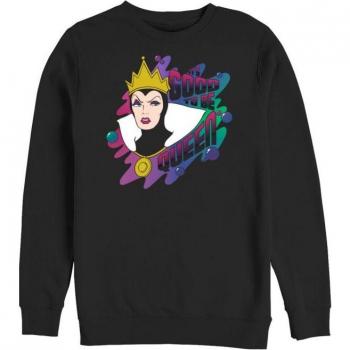 Sweatshirt Disney Blanche-Neige – Good To Be Queen – Noir – S‑3XL – Femme