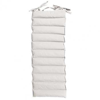 Cuscino imbottito per esterni 60x180 cm in poliestere idrorepellente Tortora