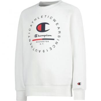 Sweater Textil marca Champion modelo 306838-Ww001 para niños en color blanco