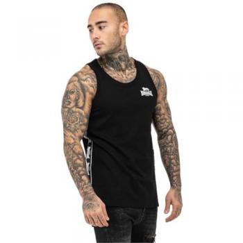 Lonsdale CLOUSTA Black Sports Tank Top
