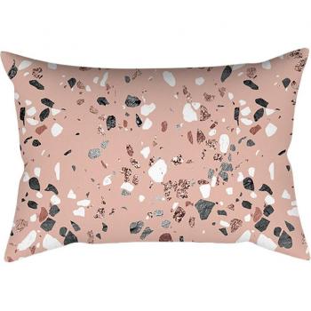 Decorative Rose Gold Pink Cushion Cover
