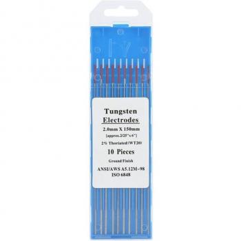 Accessoire de soudage WT20 électrode tungstène 2% Thorié