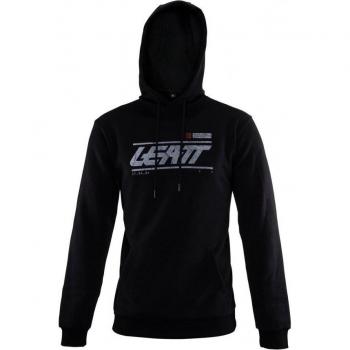 Leatt Felpa Con Cappuccio Core Nera XL