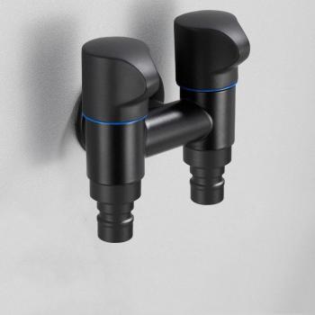 Outdoor Garden Tap Brass Black/Black Gold Wall Mount