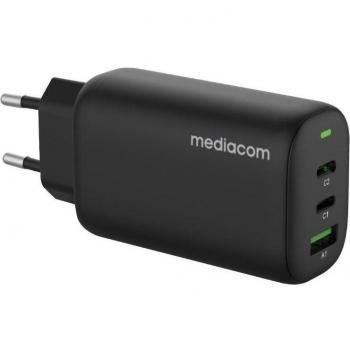 Mediacom 65W Schnellladegerät Schwarz