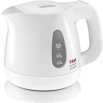 Tefal Apresia Neo 0.8L Electric Kettle, Pearl White, Anti‑Bacterial Technology