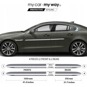 Accessoires de porte chromés Jaguar XE