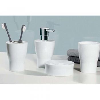 Vassoio per sapone Spirella 4,0 x 10,5 x 10,5 cm bianco
