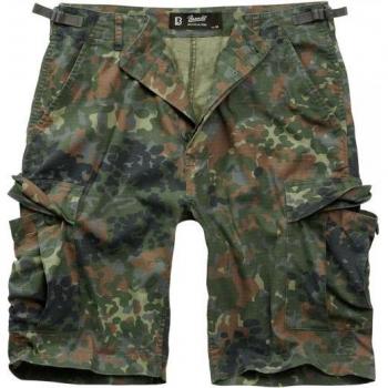 Brandit Pantaloni Corti BDU Ripstop Verde Multicolore L