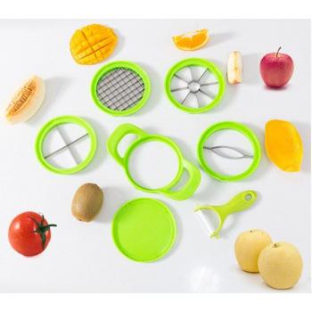 6 pcs Stainless Steel Fruit Slicer Set for Apple and Mango