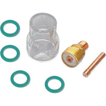 Set de Accesorios de Soldadura Tig con Vaso de Vidrio Pyrex #12