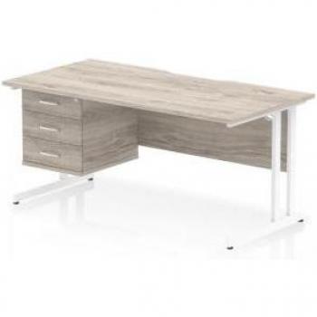 Impulse 1x3 Drawer Workstation