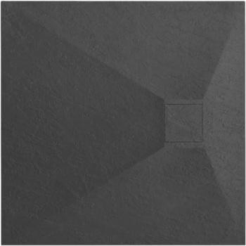 Magnum Black Shower Tray by REA 90x90
