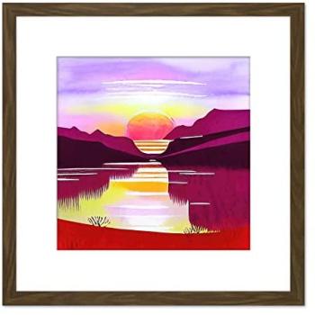 Calm Waters Sunset Art Piece