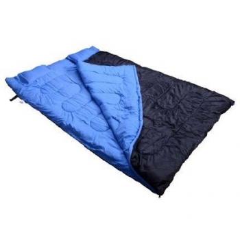 Outsunny Kombi‑Schlafsack 190 cm – Doppelbett + Kissen