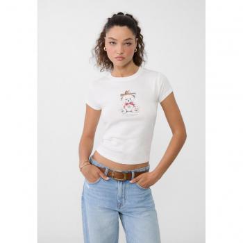 Ecru Cowboybear T-Shirt XL