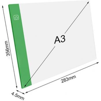 A3 LED Art Tracing Board with Dimming
