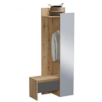 Xonox.home Kompaktgarderobe 90 x 189 x 39 cm