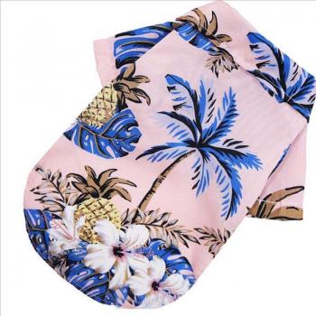 Cute Hawaiian Dog Shirt