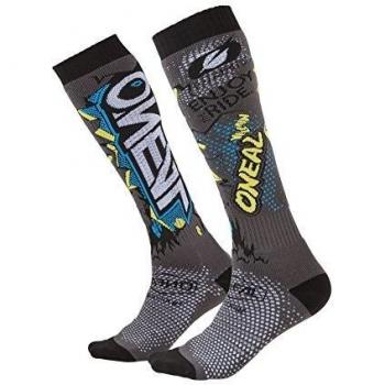 Calcetines MTB Downhill Freeride O'Neal | Pro MX Villain | Gris | Unisex