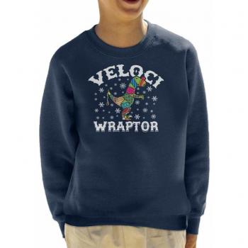 Coto7 Christmas Edition Veloci Wraptor Children’s Navy Pull‑Over