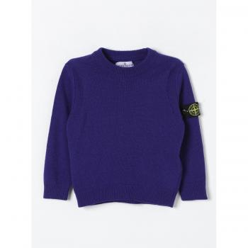 Royal Blue Stone Island Junior Pullover, Size 12