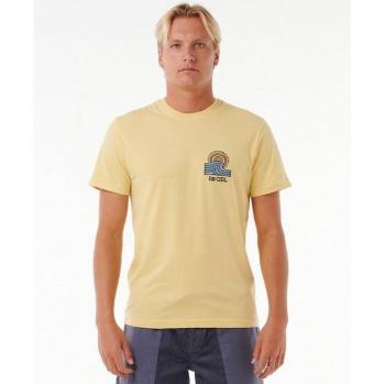 Rip Curl Hazey Top de Manga Corta Masculino